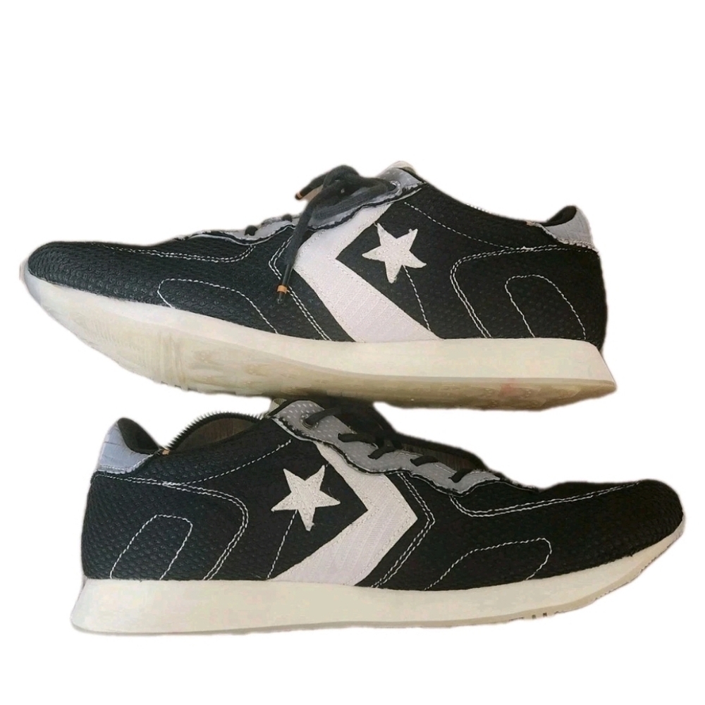 Vince Staple Converse Thunderbolt Ox Black White Mens 13 Shoes Sneakers Athletic - Picture 6 of 15